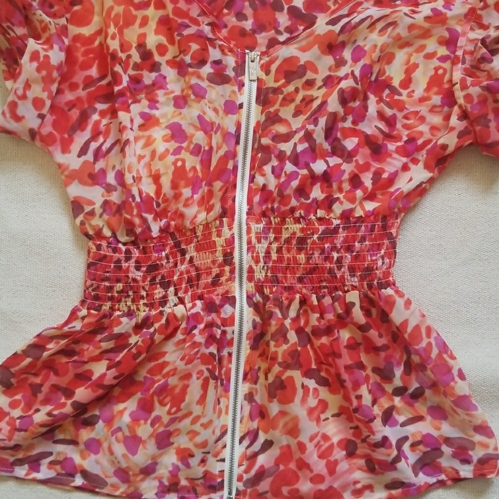 Guess Multi Color Blouse - Picture 3 of 5